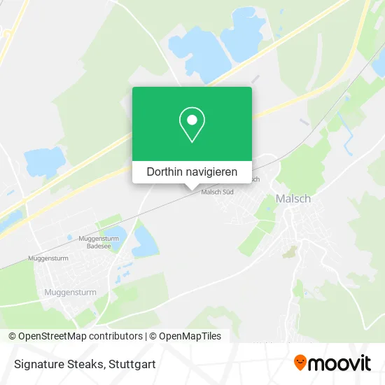 Signature Steaks Karte