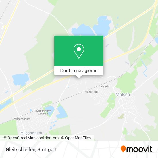 Gleitschleifen Karte