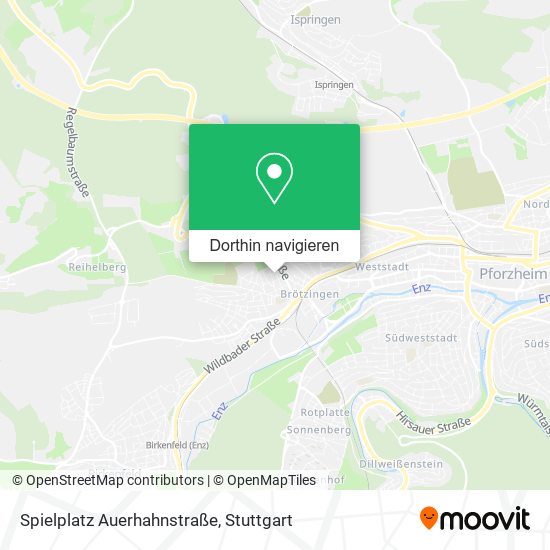 Spielplatz Auerhahnstraße Karte