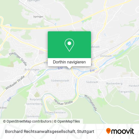 Borchard Rechtsanwaltsgesellschaft Karte