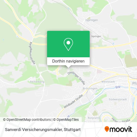 Sanverdi Versicherungsmakler Karte