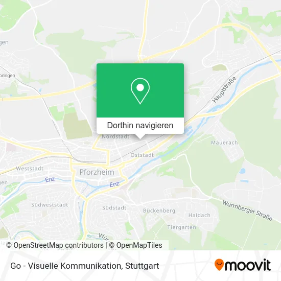 Go - Visuelle Kommunikation Karte