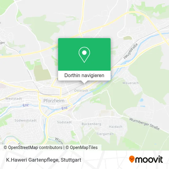 K.Haweri Gartenpflege Karte