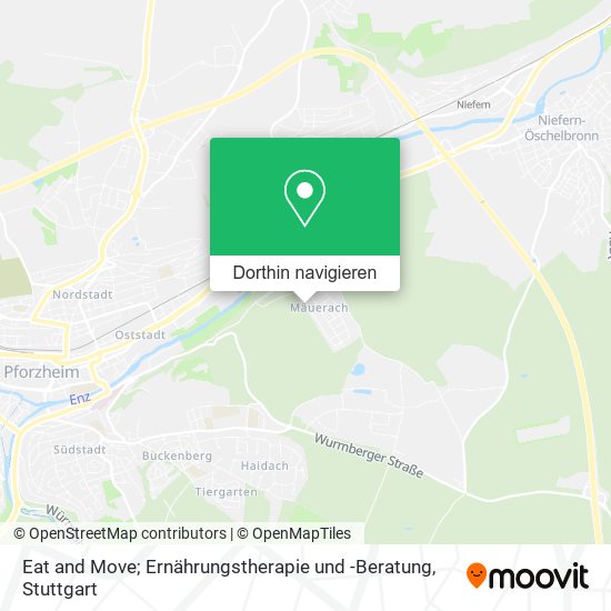 Eat and Move; Ernährungstherapie und -Beratung Karte