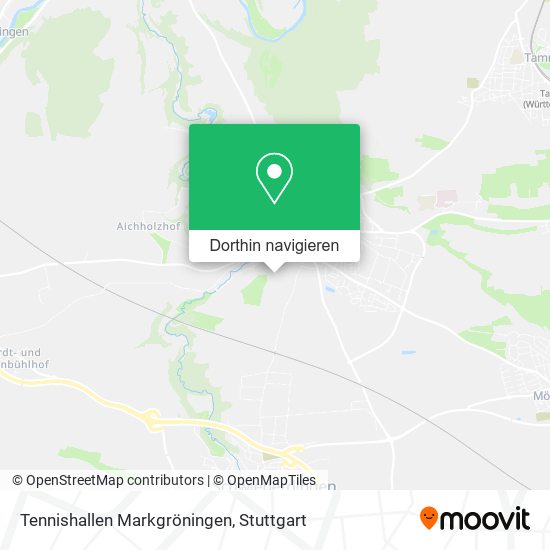 Tennishallen Markgröningen Karte