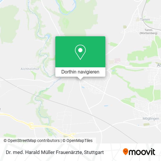 Dr. med. Harald Müller Frauenärzte Karte