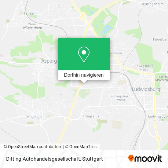 Ditting Autohandelsgesellschaft Karte