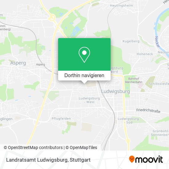 Landratsamt Ludwigsburg Karte