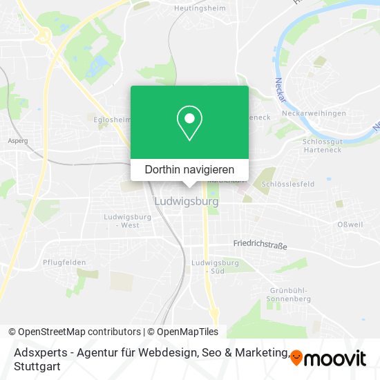 Adsxperts - Agentur für Webdesign, Seo & Marketing Karte