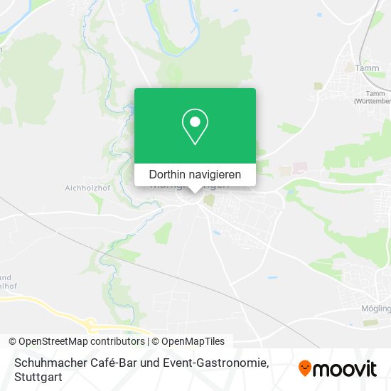 Schuhmacher Café-Bar und Event-Gastronomie Karte