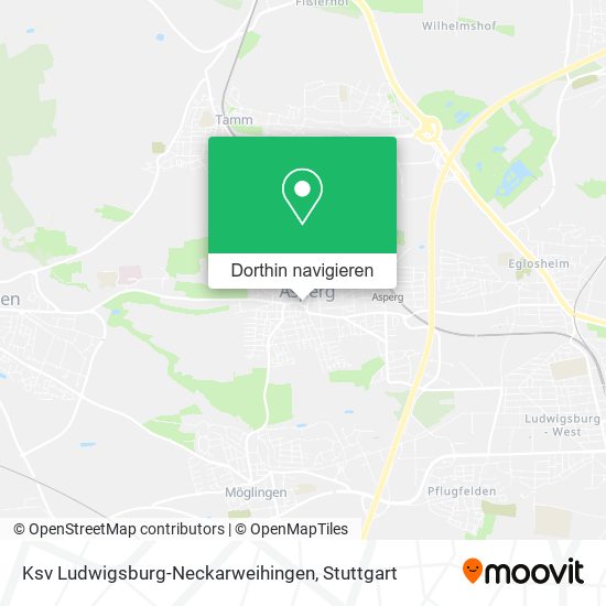 Ksv Ludwigsburg-Neckarweihingen Karte
