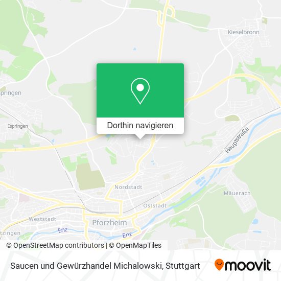 Saucen und Gewürzhandel Michalowski Karte