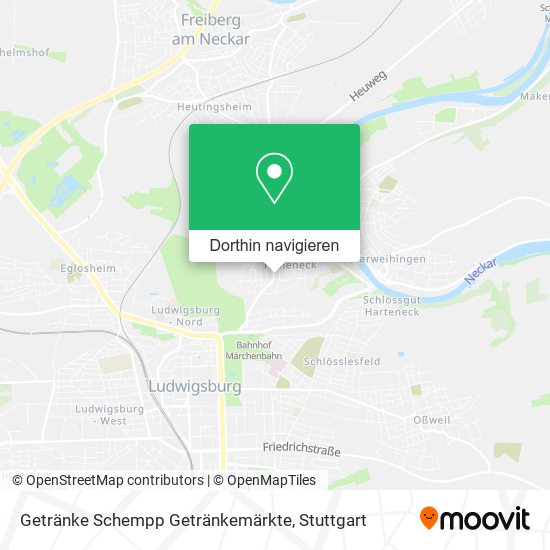 Getränke Schempp Getränkemärkte Karte