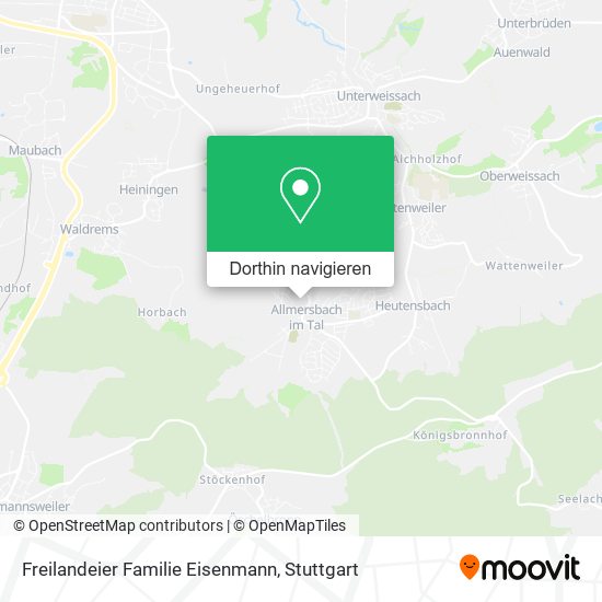 Freilandeier Familie Eisenmann Karte