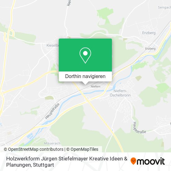 Holzwerkform Jürgen Stiefelmayer Kreative Ideen & Planungen Karte