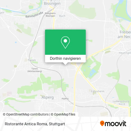 Ristorante Antica Roma Karte