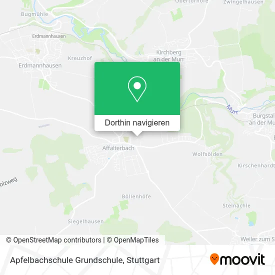 Apfelbachschule Grundschule Karte