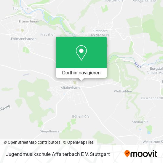 Jugendmusikschule Affalterbach E V Karte