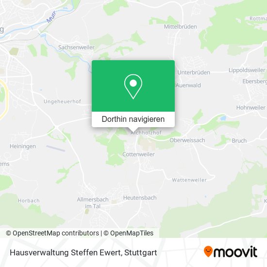 Hausverwaltung Steffen Ewert Karte