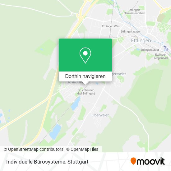 Individuelle Bürosysteme Karte