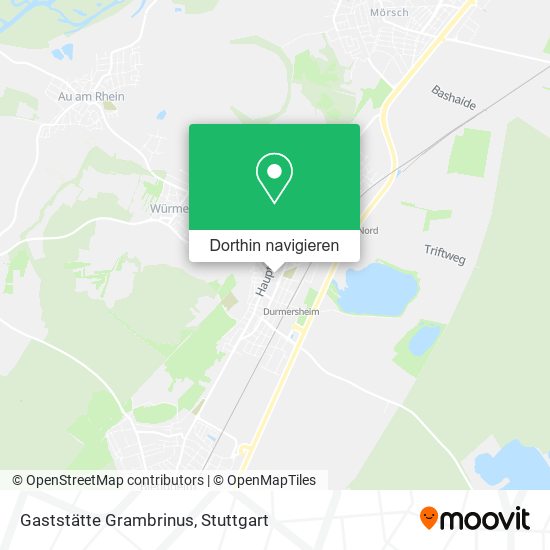Gaststätte Grambrinus Karte