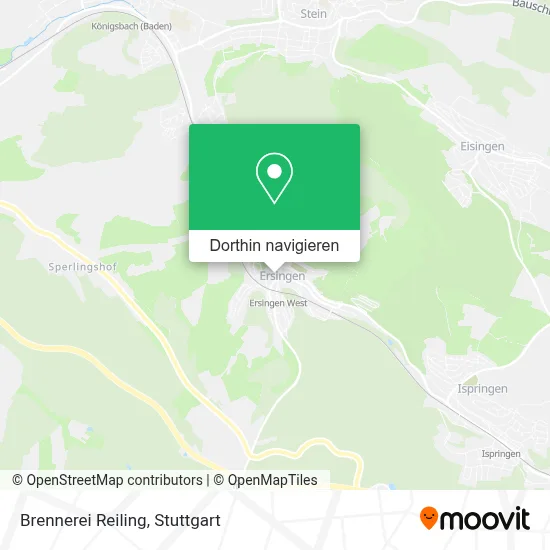 Brennerei Reiling Karte