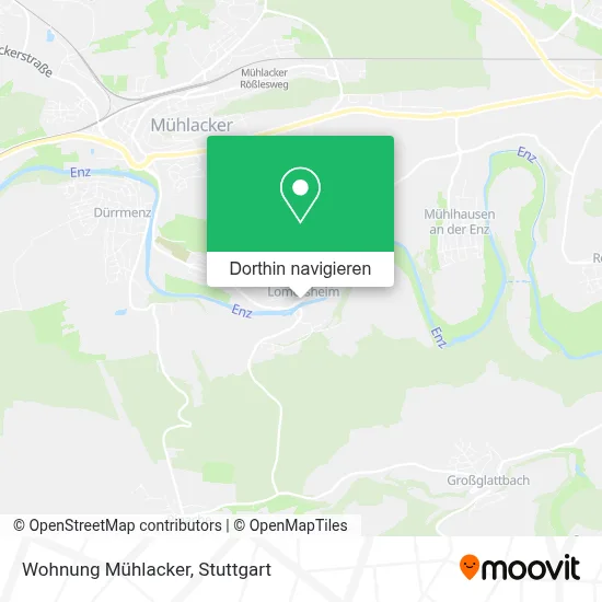 Wohnung Mühlacker Karte