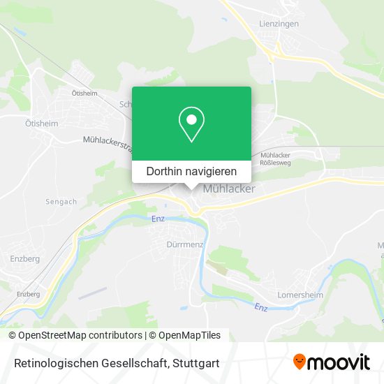 Retinologischen Gesellschaft Karte