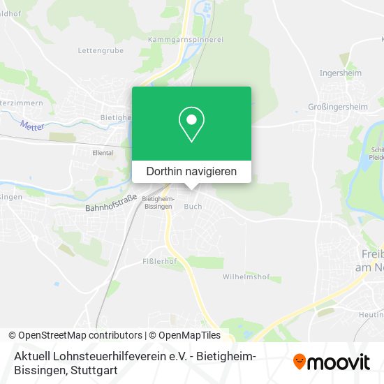 Aktuell Lohnsteuerhilfeverein e.V. - Bietigheim-Bissingen Karte