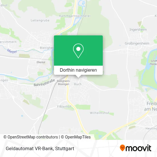 Geldautomat VR-Bank Karte