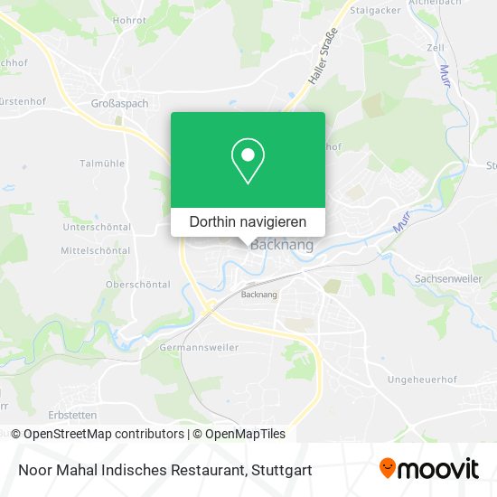 Noor Mahal Indisches Restaurant Karte