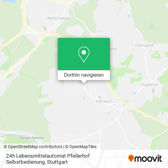 24h Lebensmittelautomat Pfeilerhof Selbstbedienung Karte