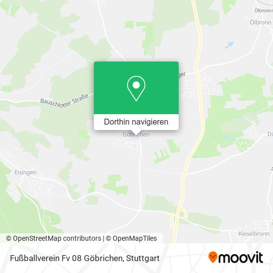 Fußballverein Fv 08 Göbrichen Karte