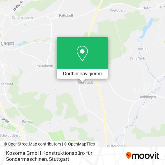 Kosoma GmbH Konstruktionsbüro für Sondermaschinen Karte