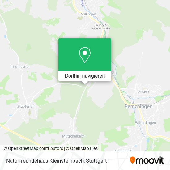 Naturfreundehaus Kleinsteinbach Karte