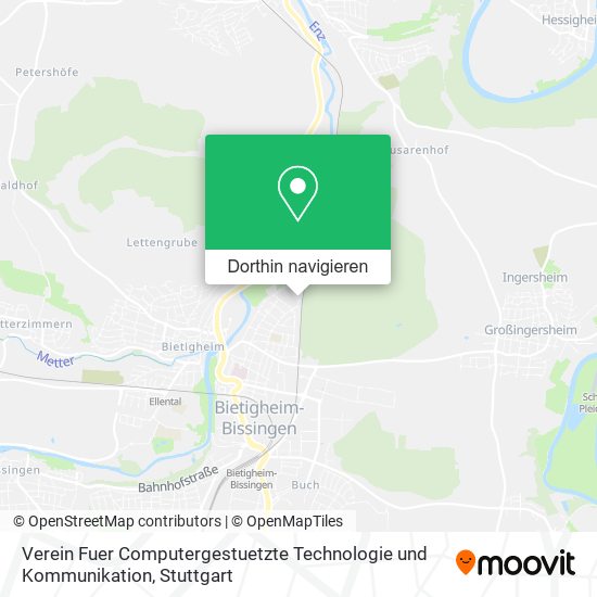 Verein Fuer Computergestuetzte Technologie und Kommunikation Karte