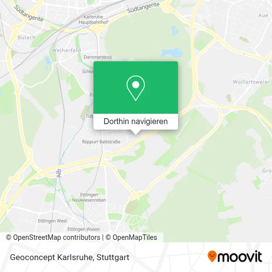 Geoconcept Karlsruhe Karte