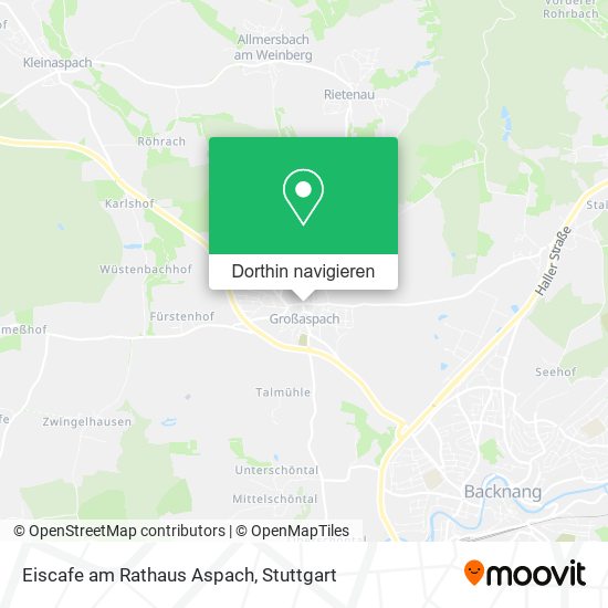 Eiscafe am Rathaus Aspach Karte