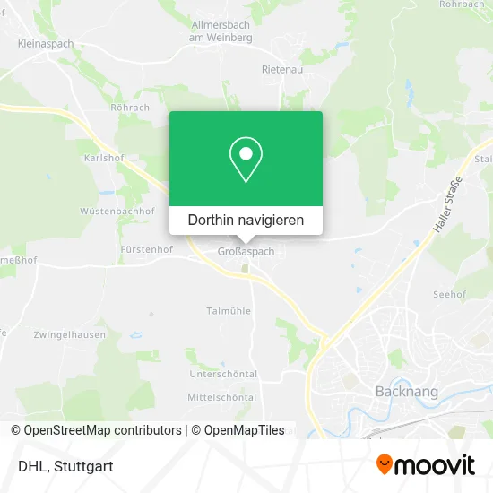 DHL Karte