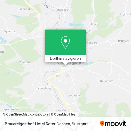 Brauereigasthof-Hotel Roter Ochsen Karte