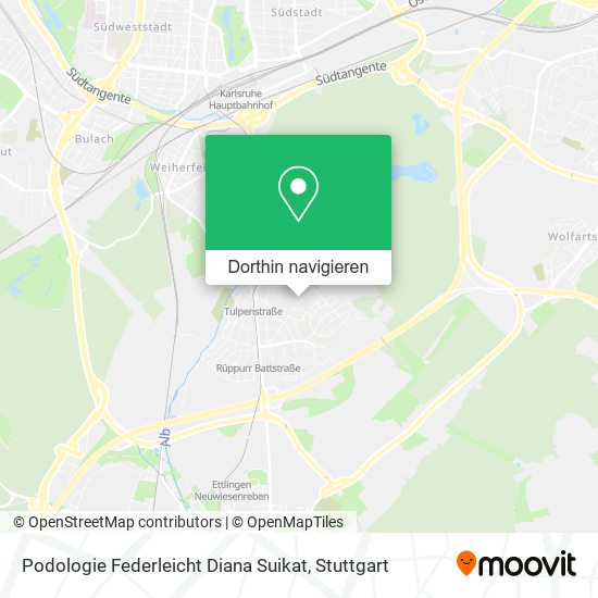 Podologie Federleicht Diana Suikat Karte
