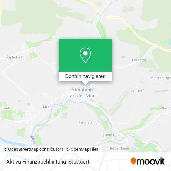 Aktiva-Finanzbuchhaltung Karte