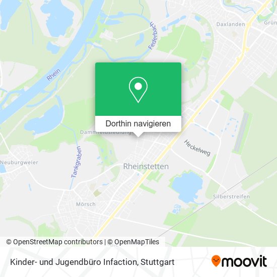 Kinder- und Jugendbüro Infaction Karte