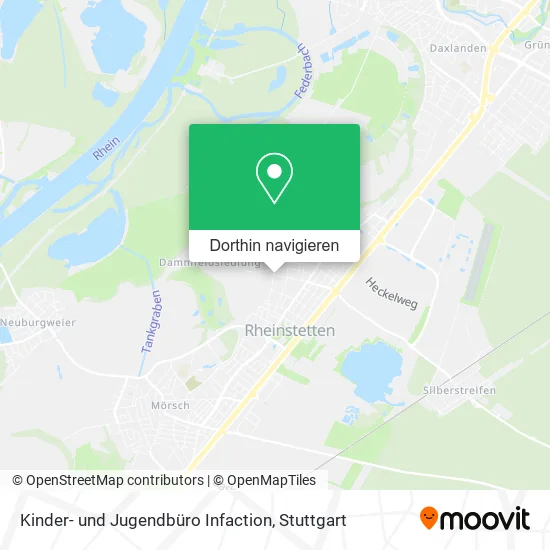 Kinder- und Jugendbüro Infaction Karte