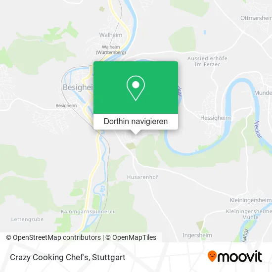 Crazy Cooking Chef's Karte