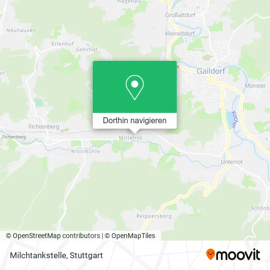 Milchtankstelle Karte