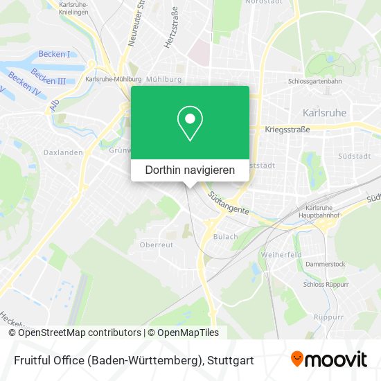 Fruitful Office (Baden-Württemberg) Karte