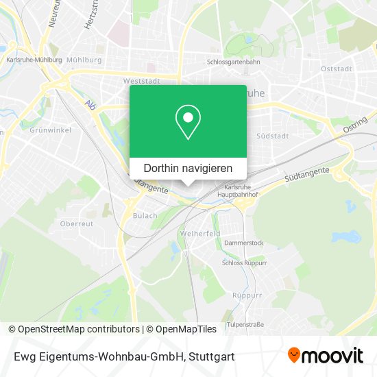 Ewg Eigentums-Wohnbau-GmbH Karte