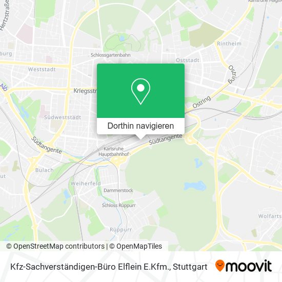 Kfz-Sachverständigen-Büro Elflein E.Kfm. Karte