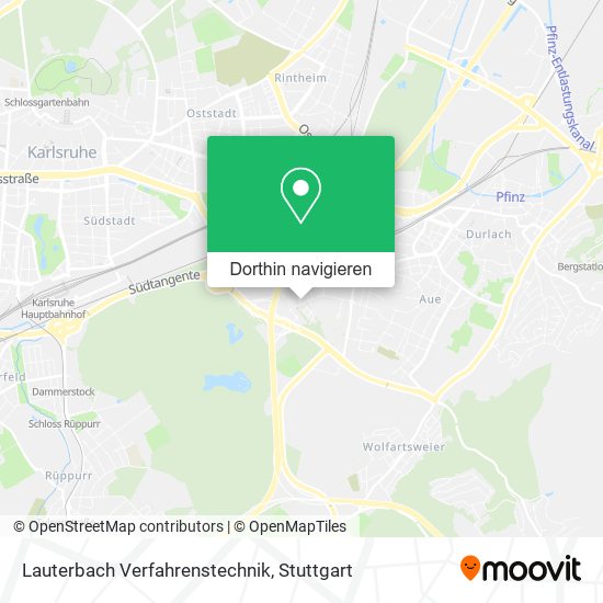Lauterbach Verfahrenstechnik Karte